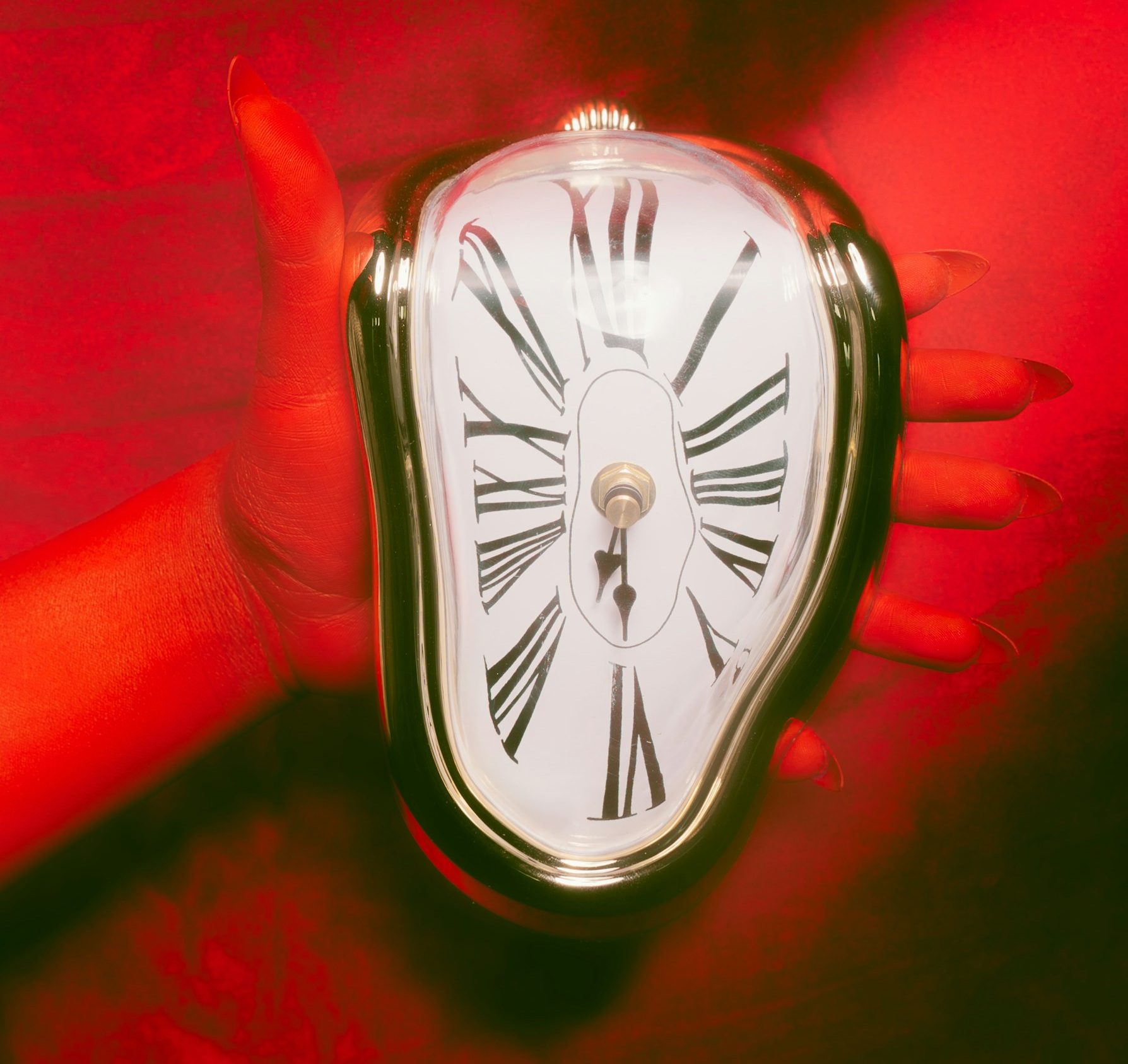 Montre-molle Ne mettez pas tous vos oeufs dans le même panier !